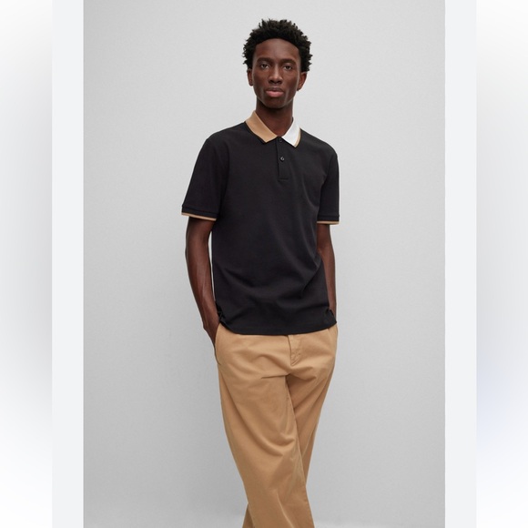 VINTAGE ASH CITY GOLF SHIRT SIZE LARGE-Excellent shape! 2003 -Black/Tan-… - Picture 9 of 9